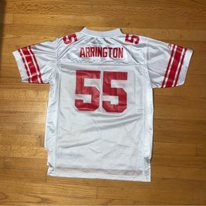 Vintage Reebok NFL Equipment Lavar Arrington New York Giants Jersey Youth XL